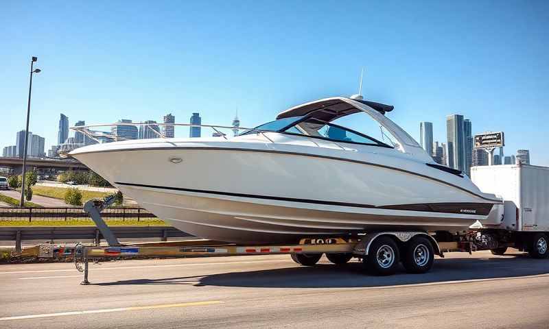 Sioux City, Iowa boat transporter