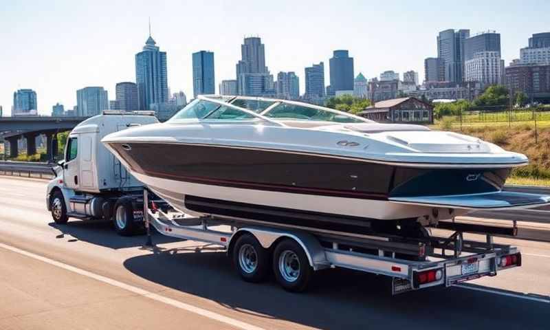 Urbandale, Iowa boat transporter