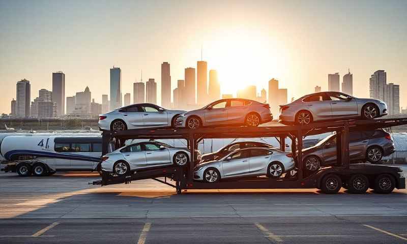 Urbandale, Iowa car shipping transporter