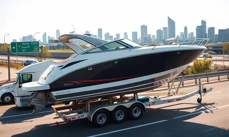 Waukee, Iowa boat transporter