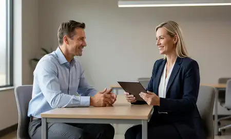 Customer discussing car shipping options in Waukee, Iowa, United States