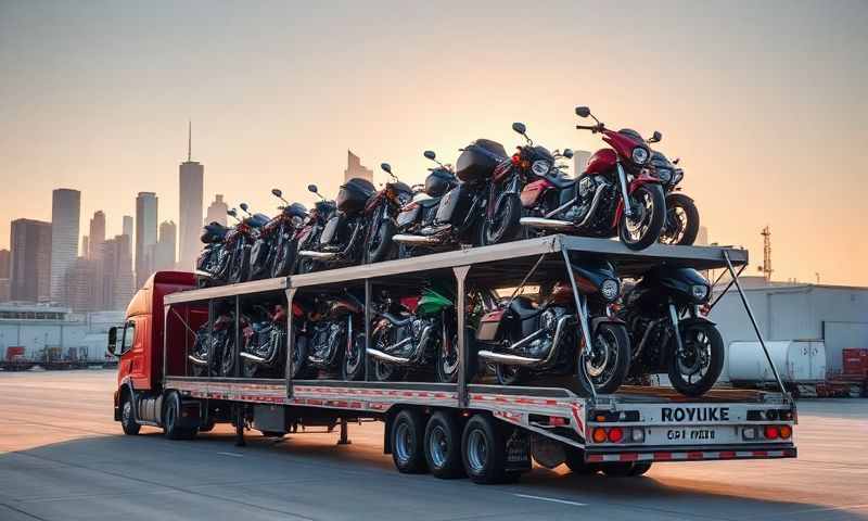 Waukee, Iowa motorcycle shipping transporter