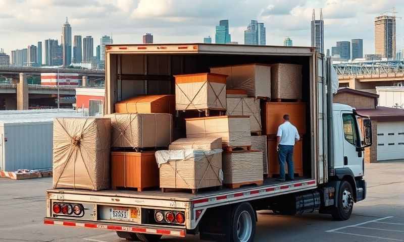 West Des Moines, Iowa furniture shipping transporter