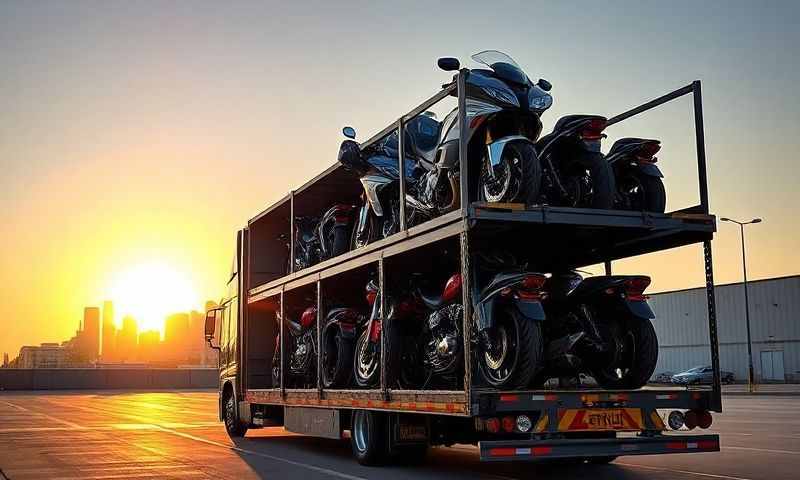 Arkansas City, Kansas motorcycle shipping transporter