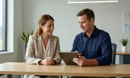Customer discussing car shipping options in Derby, Kansas, United States