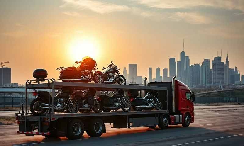 Dodge City, Kansas motorcycle shipping transporter