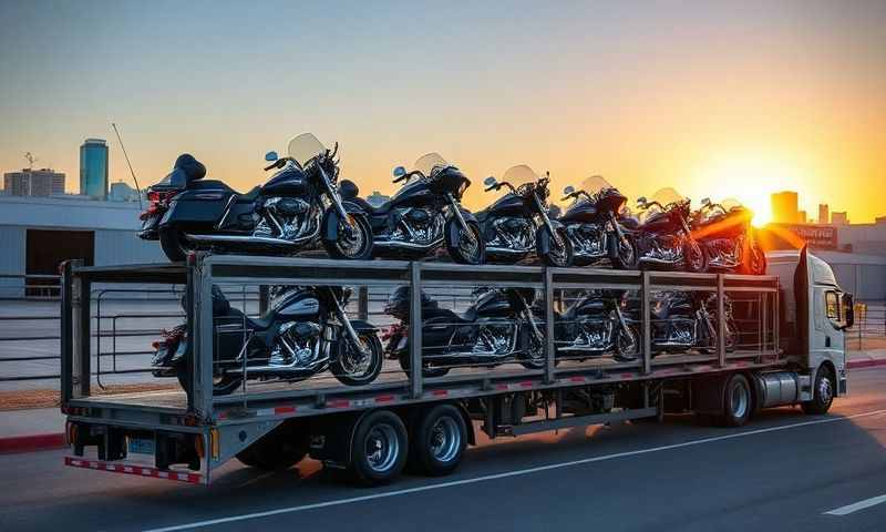 El Dorado, Kansas motorcycle shipping transporter