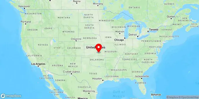 Map of El Dorado, Kansas, United States