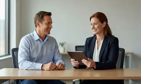 Customer discussing car shipping options in Emporia, Kansas, United States