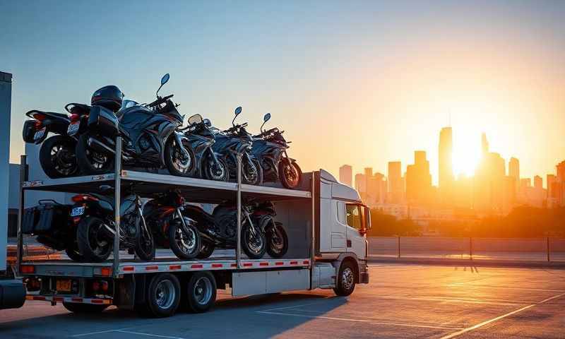 Garden City, Kansas motorcycle shipping transporter