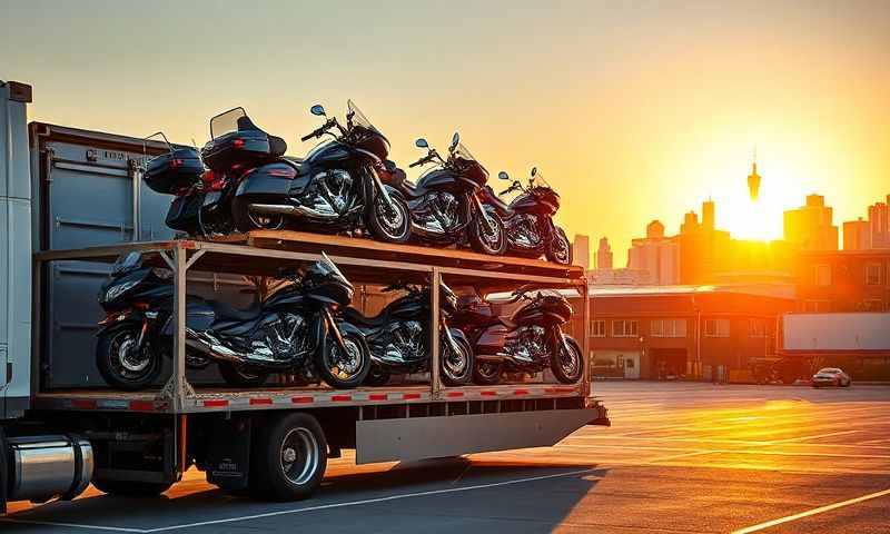 Great Bend, Kansas motorcycle shipping transporter