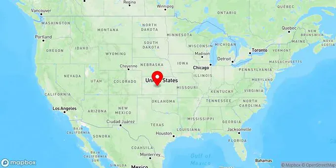 Map of Great Bend, Kansas, United States