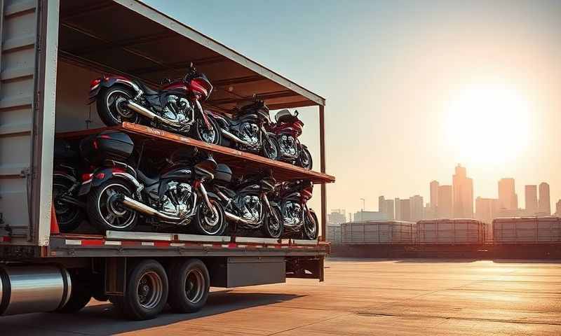 Junction City, Kansas motorcycle shipping transporter