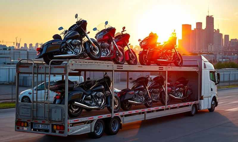 Kansas City, Kansas motorcycle shipping transporter