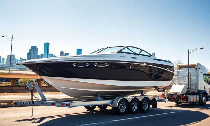 Lawrence, Kansas boat transporter