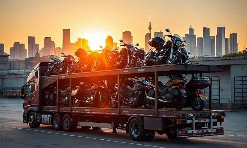 Lenexa, Kansas motorcycle shipping transporter