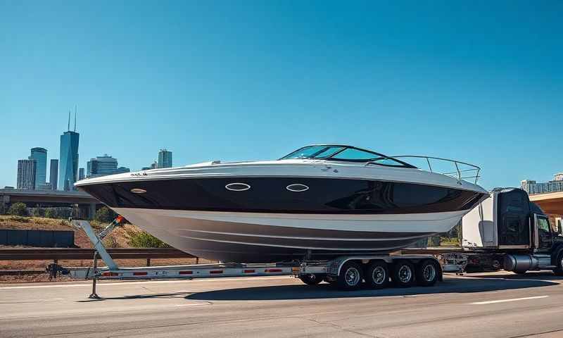 Manhattan, Kansas boat transporter