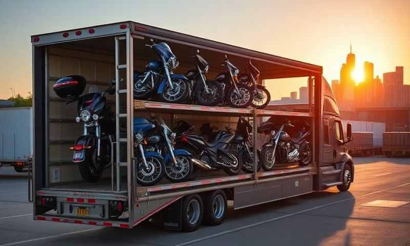 Manhattan, Kansas motorcycle shipping transporter