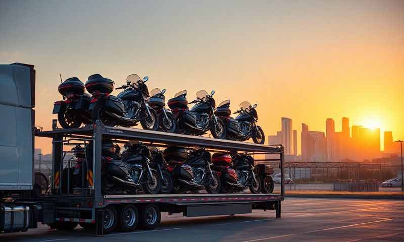 McPherson, Kansas motorcycle shipping transporter