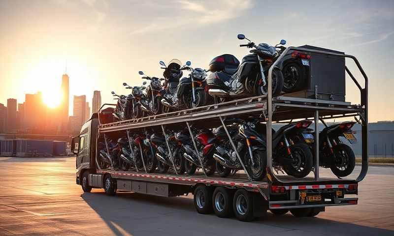 Olathe, Kansas motorcycle shipping transporter