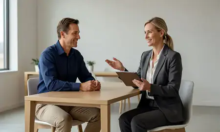 Customer discussing car shipping options in Ottawa, Kansas, United States