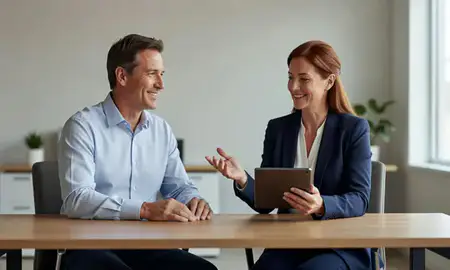 Customer discussing car shipping options in Pittsburg, Kansas, United States