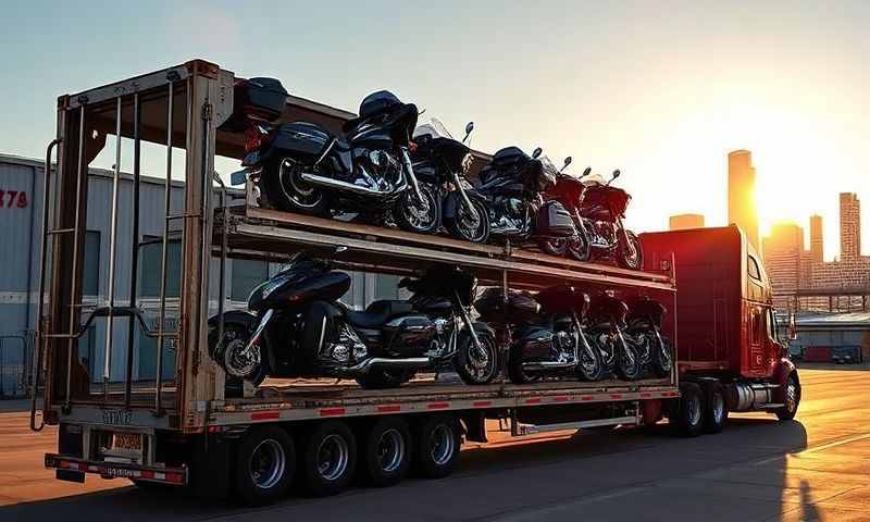 Pittsburg, Kansas motorcycle shipping transporter