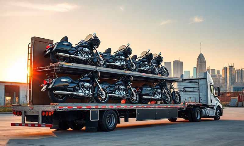 Salina, Kansas motorcycle shipping transporter