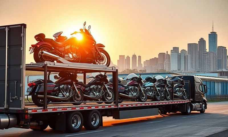 Wichita, Kansas motorcycle shipping transporter