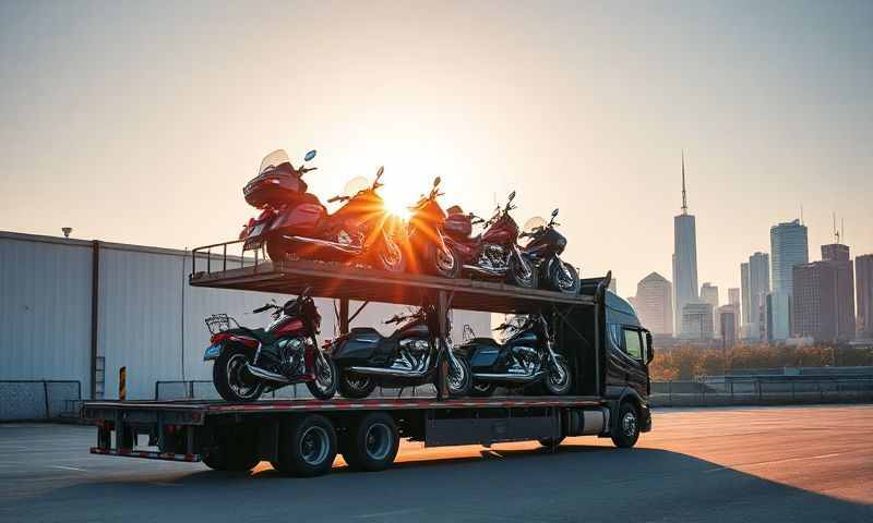 Berea, Kentucky motorcycle shipping transporter