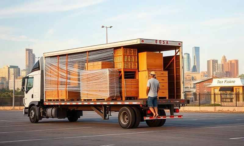 Burlington, Kentucky furniture shipping transporter