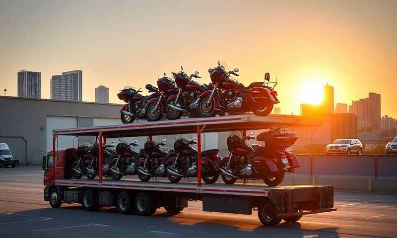 Covington, Kentucky motorcycle shipping transporter