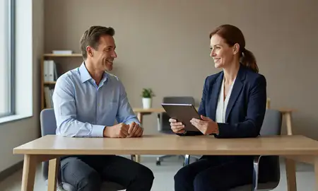 Customer discussing car shipping options in Erlanger, Kentucky, United States
