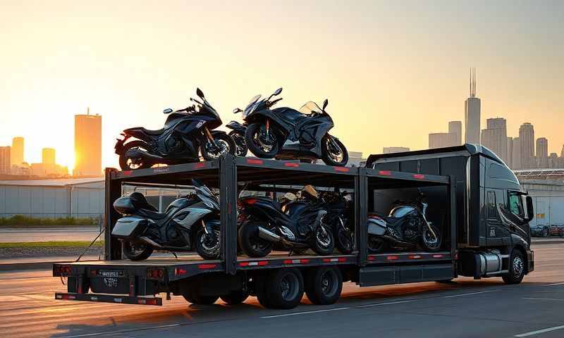 Erlanger, Kentucky motorcycle shipping transporter