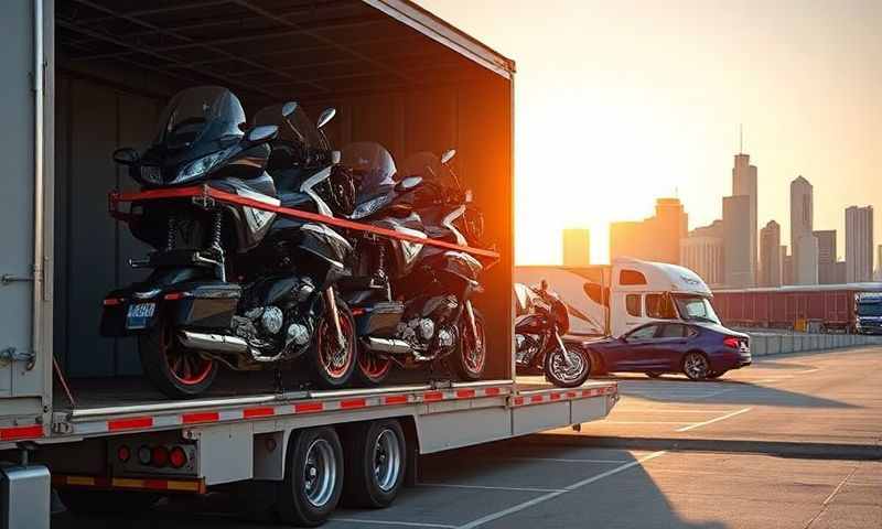 Henderson, Kentucky motorcycle shipping transporter