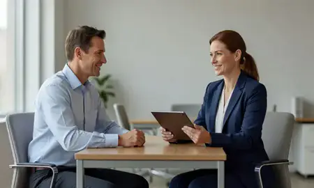 Customer discussing car shipping options in Hopkinsville, Kentucky, United States