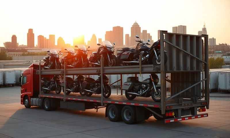 Jeffersontown, Kentucky motorcycle shipping transporter