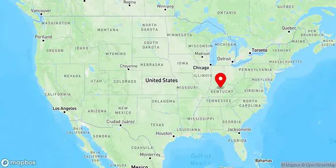 Map of Mount Washington, Kentucky, United States