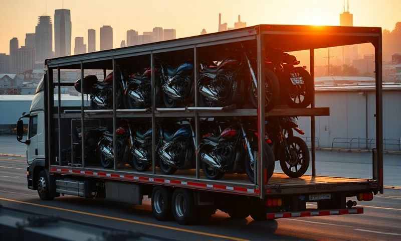 Murray, Kentucky motorcycle shipping transporter