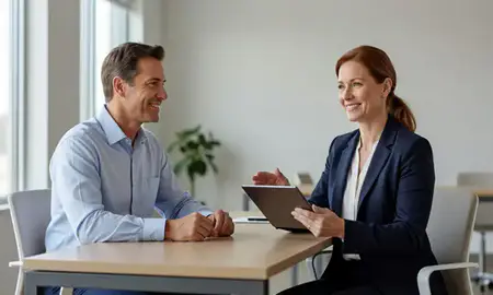 Customer discussing car shipping options in Owensboro, Kentucky, United States
