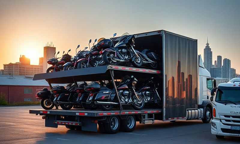 Owensboro, Kentucky motorcycle shipping transporter