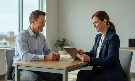 Customer discussing car shipping options in Alexandria, Louisiana, United States