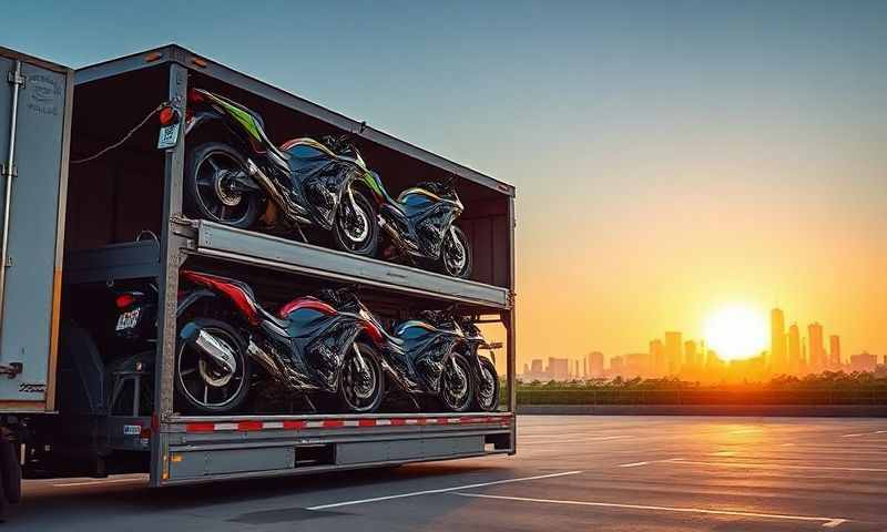 Bossier City, Louisiana motorcycle shipping transporter