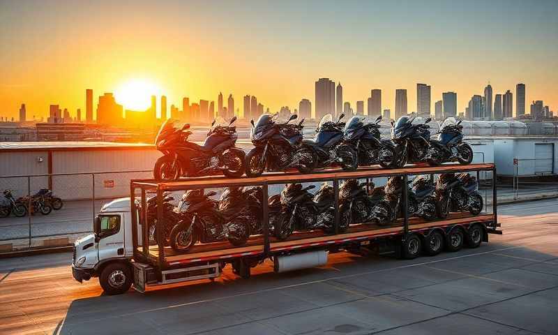 Motorcycle Shipping in Central, Louisiana