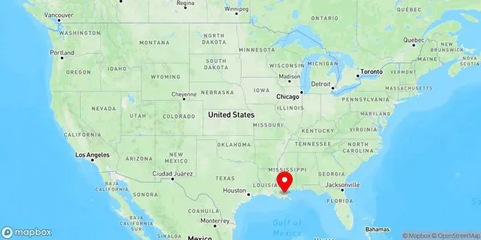 Map of Estelle, Louisiana, United States