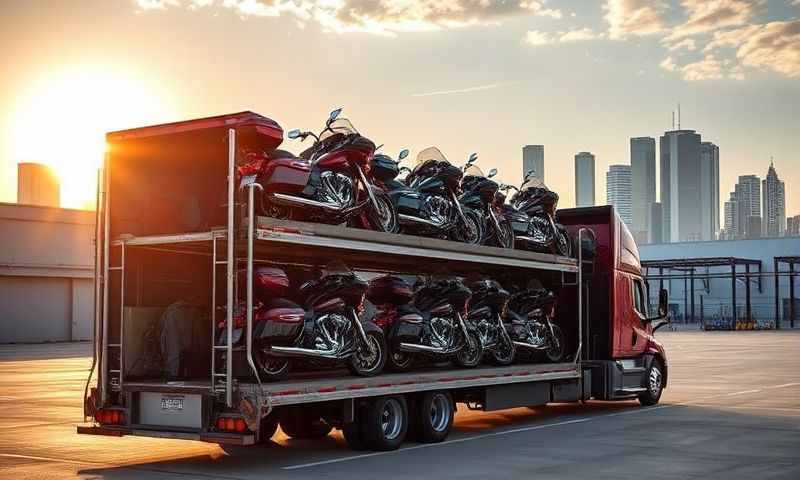 Harvey, Louisiana motorcycle shipping transporter