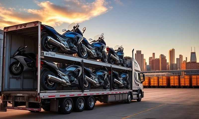 Houma, Louisiana motorcycle shipping transporter