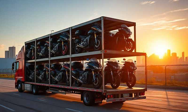 Augusta, Maine motorcycle shipping transporter