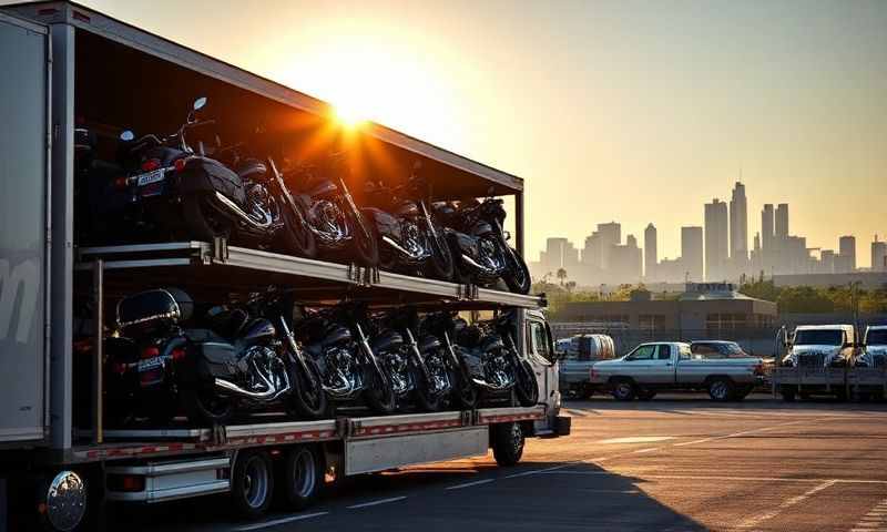 Bangor, Maine motorcycle shipping transporter