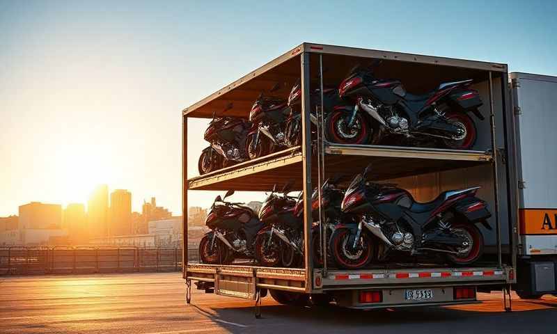 Biddeford, Maine motorcycle shipping transporter